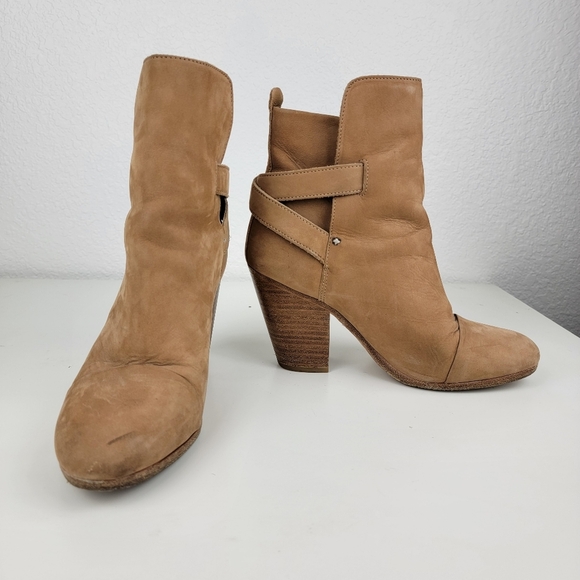 Rag & Bone Kinsey Bootie Camel Brown 37.5 - Picture 10 of 14